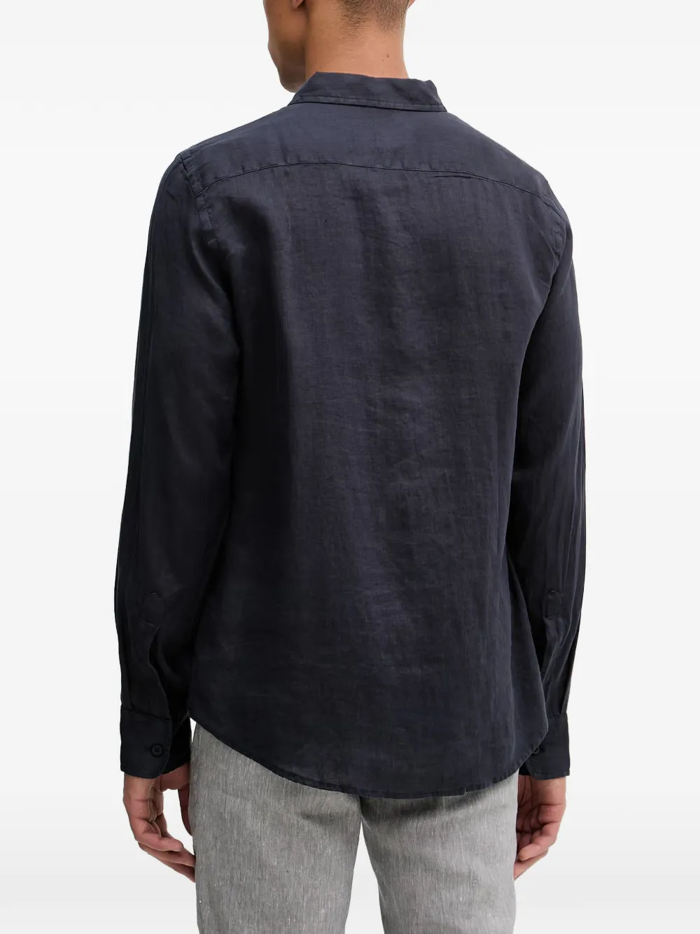 GUESS USA Overhemd met geborduurd logo en zak Blauw