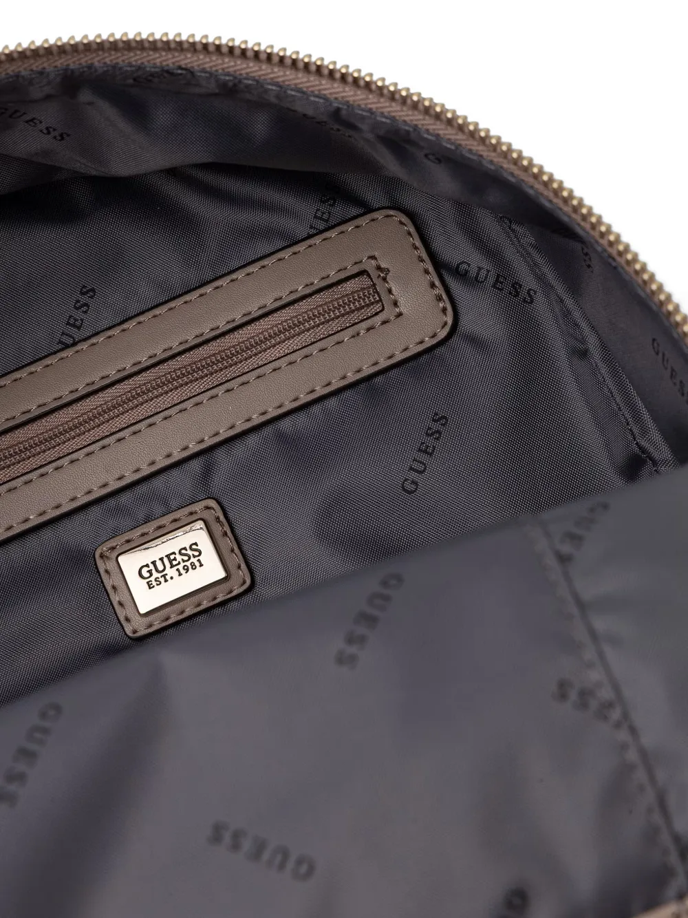 GUESS USA Rugzak met logoplakkaat Beige