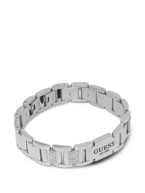 GUESS USA steel logo chain bracelet