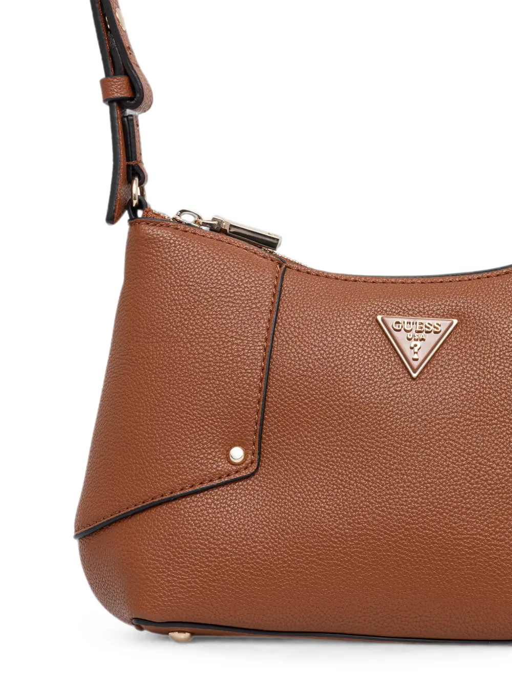GUESS USA Schoudertas met logoplakkaat Bruin
