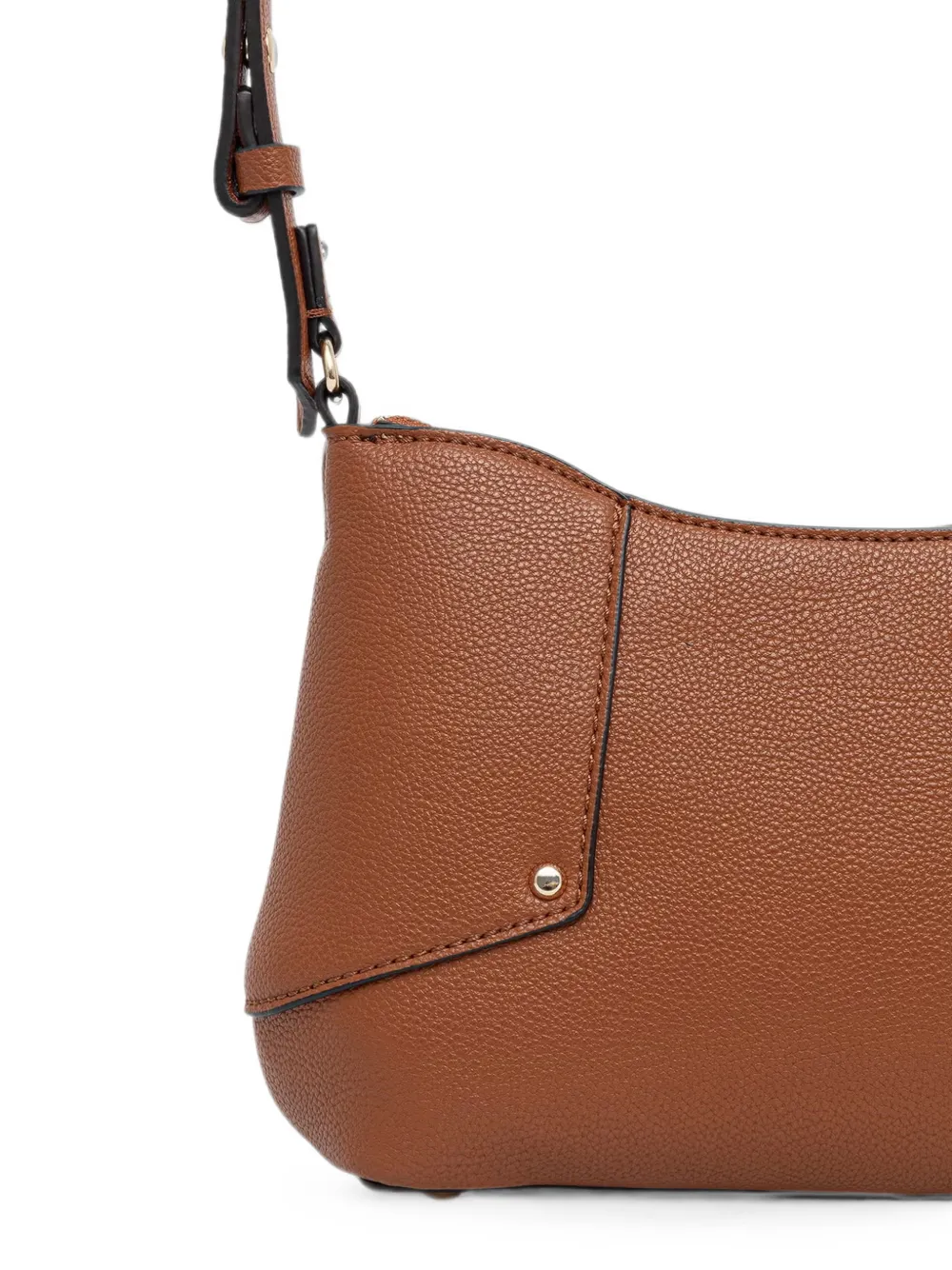 GUESS USA Schoudertas met logoplakkaat Bruin