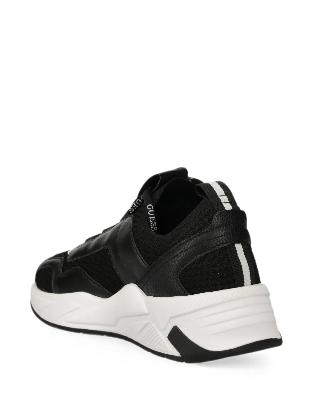 GUESS USA Geniver logo-print chunky-sole sneakers Zwart