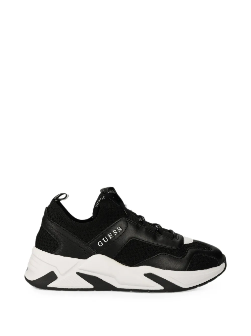 GUESS USA Geniver logo-print chunky-sole sneakers - Schwarz