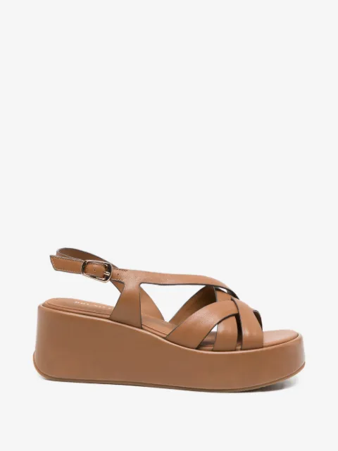 Bruno Premi crossover-strap platform sandals