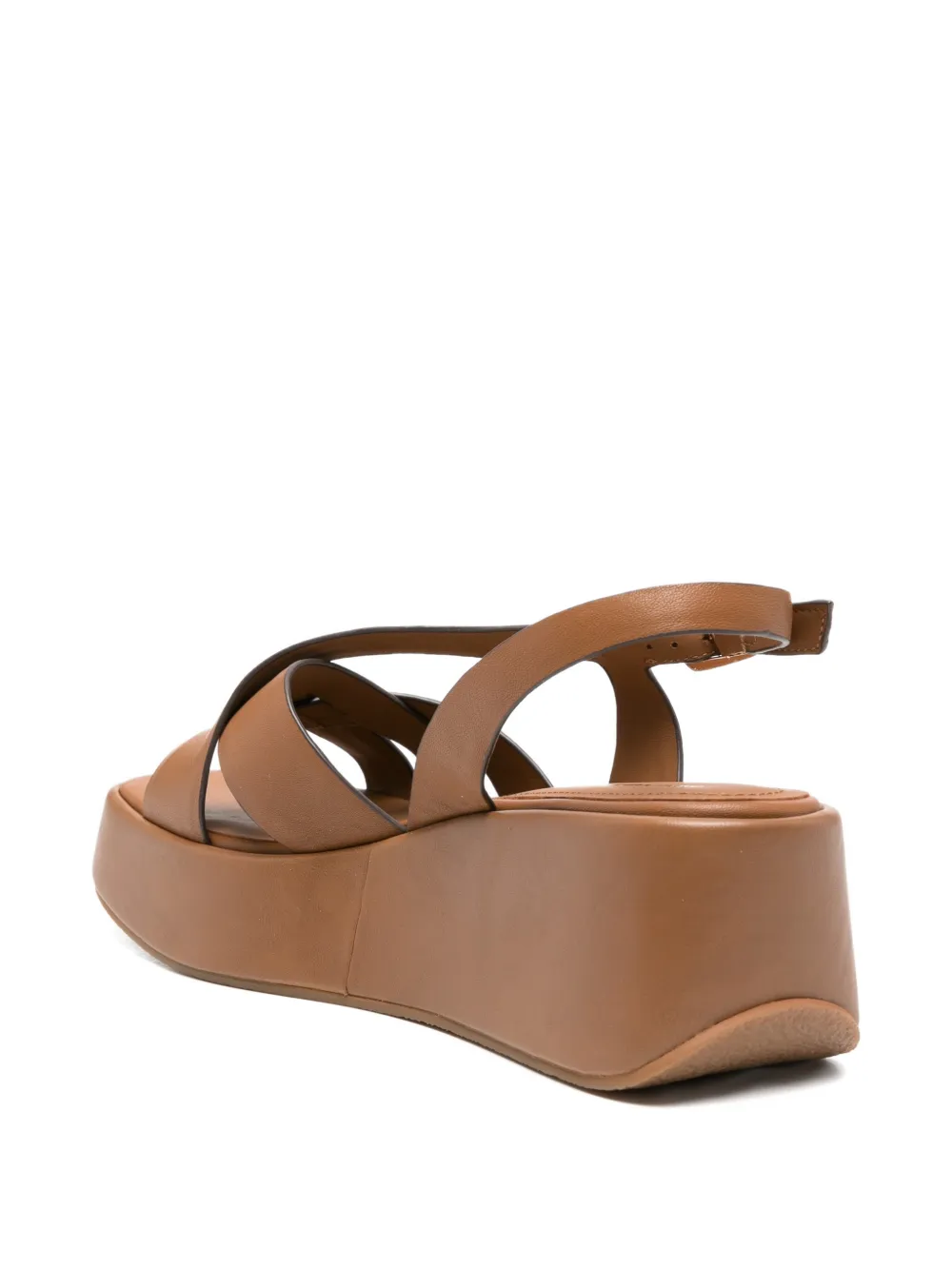 Bruno Premi crossover-strap platform sandals Bruin