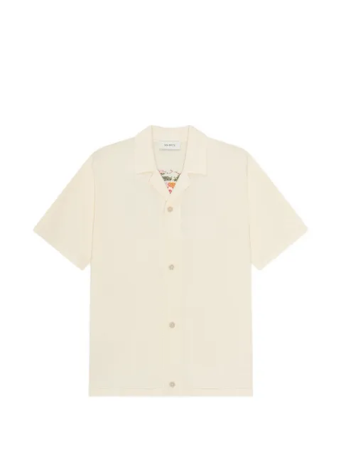 Les Deux Bouquet knitted shirt