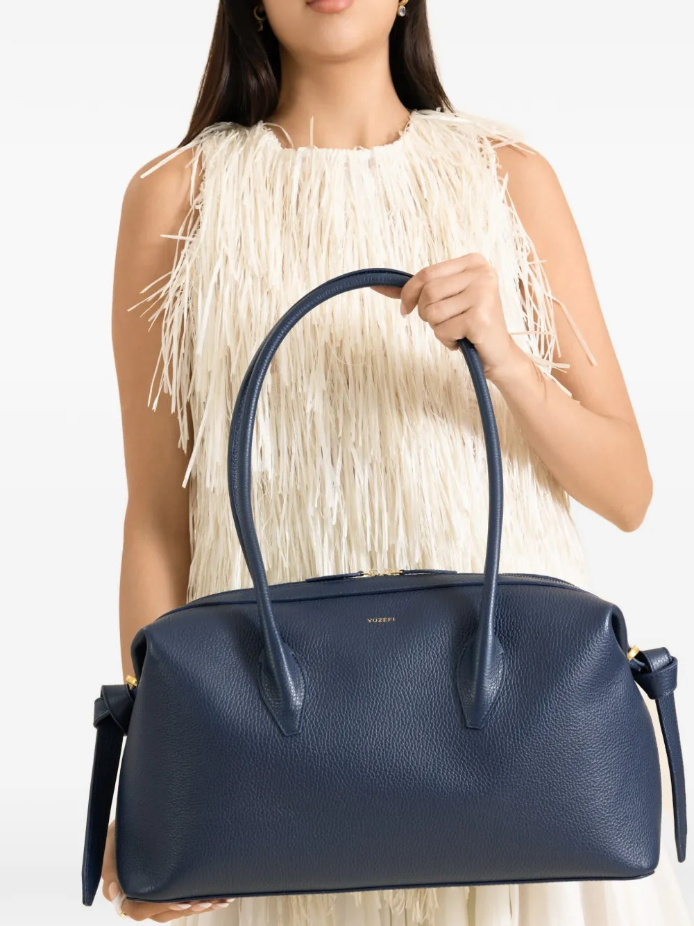 Yuzefi Brioche shopper Blauw
