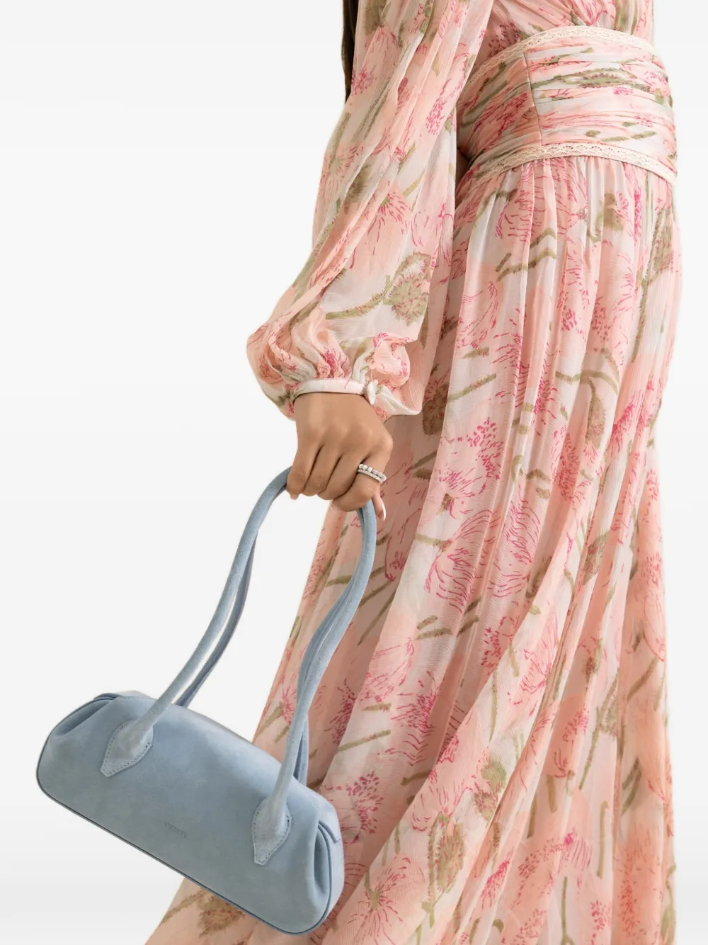 Yuzefi Oyster shopper Blauw