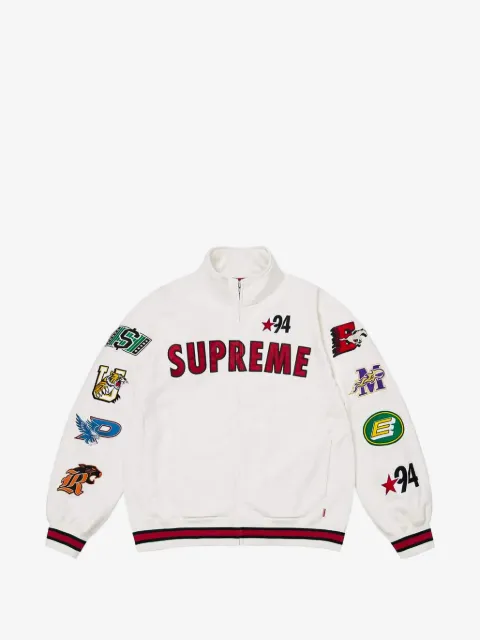 Supreme Mascots zip-up jacket