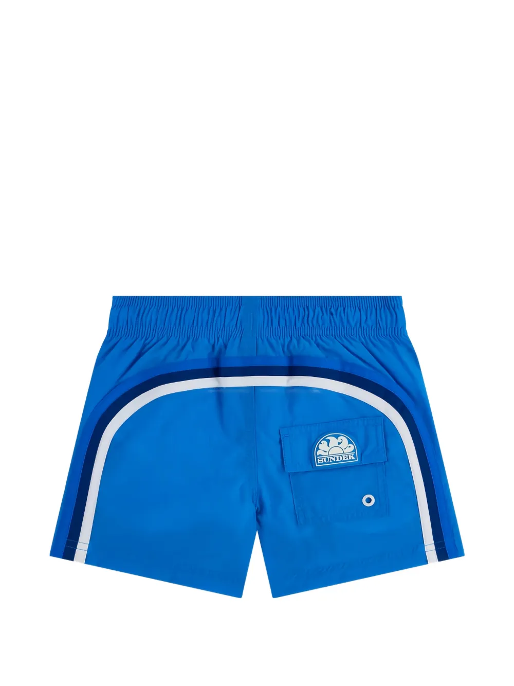 Sundek Zwembroek met drievoudige streep Blauw