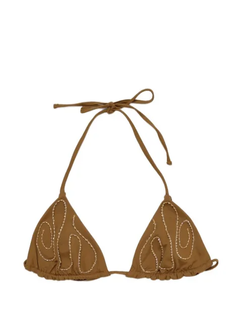 Paloma Wool Sharpie bead-embellished bikini top