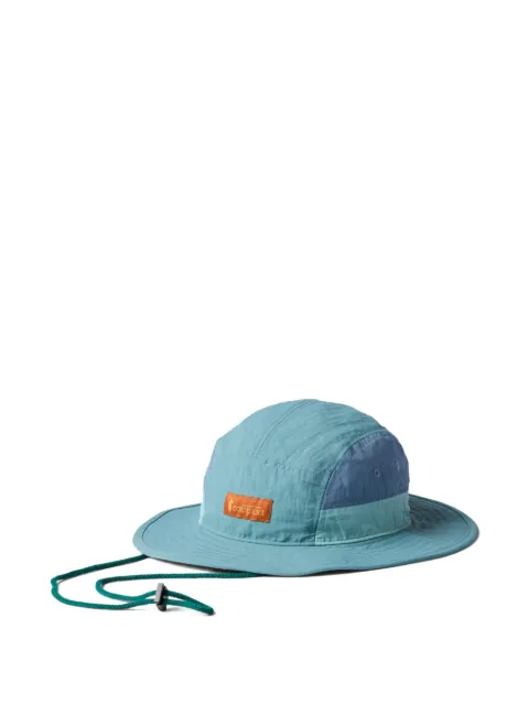 COTOPAXI Tech logo-patch bucket hat