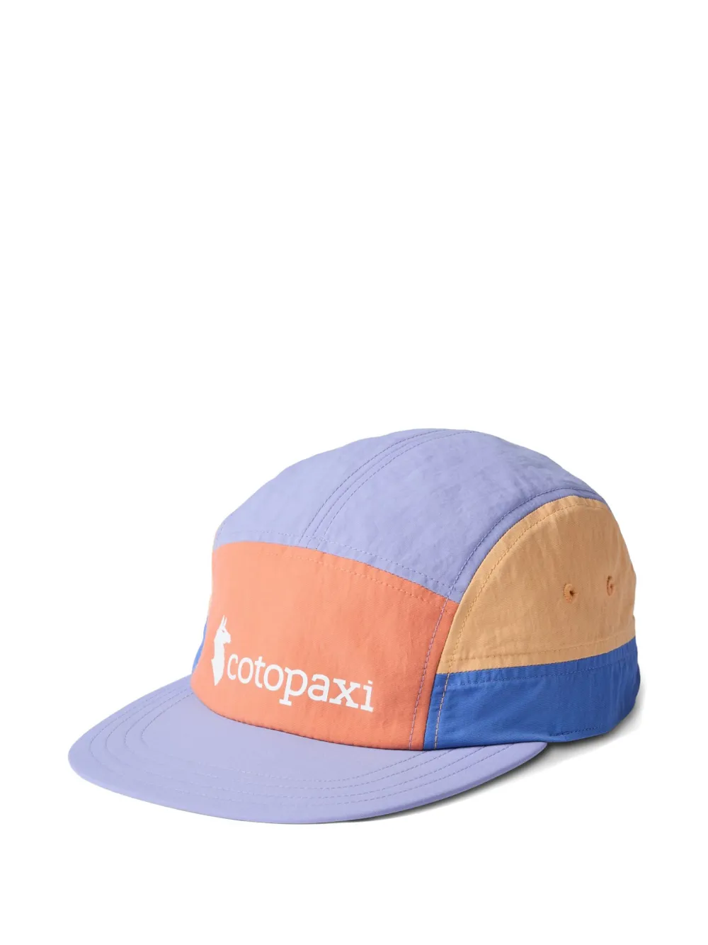 COTOPAXI panelled logo-print cap - Viola