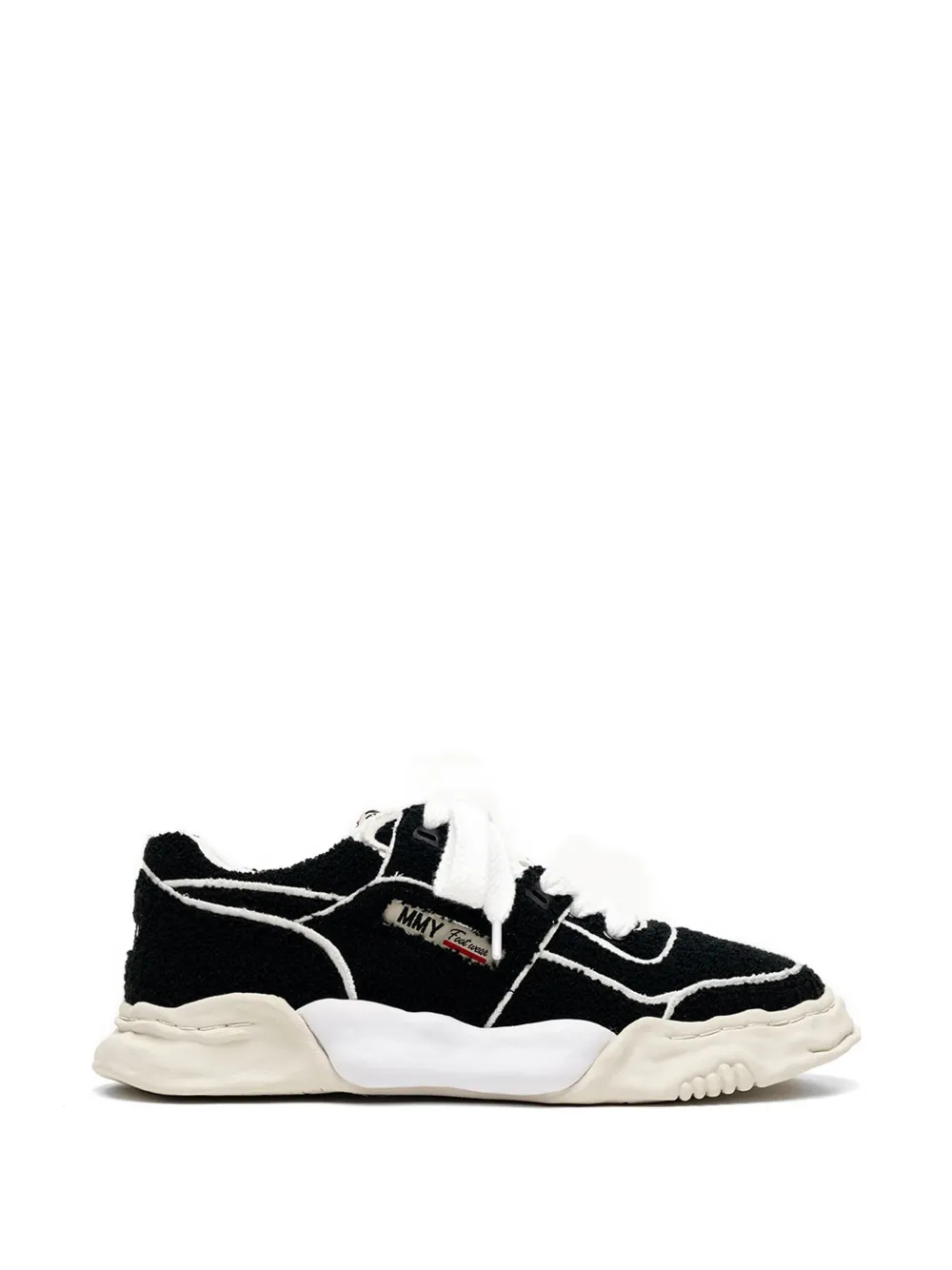 Maison MIHARA YASUHIRO Wayne chunky-sole sneakers - Schwarz