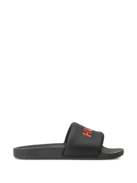 HUGO Slide acolchoada com logo