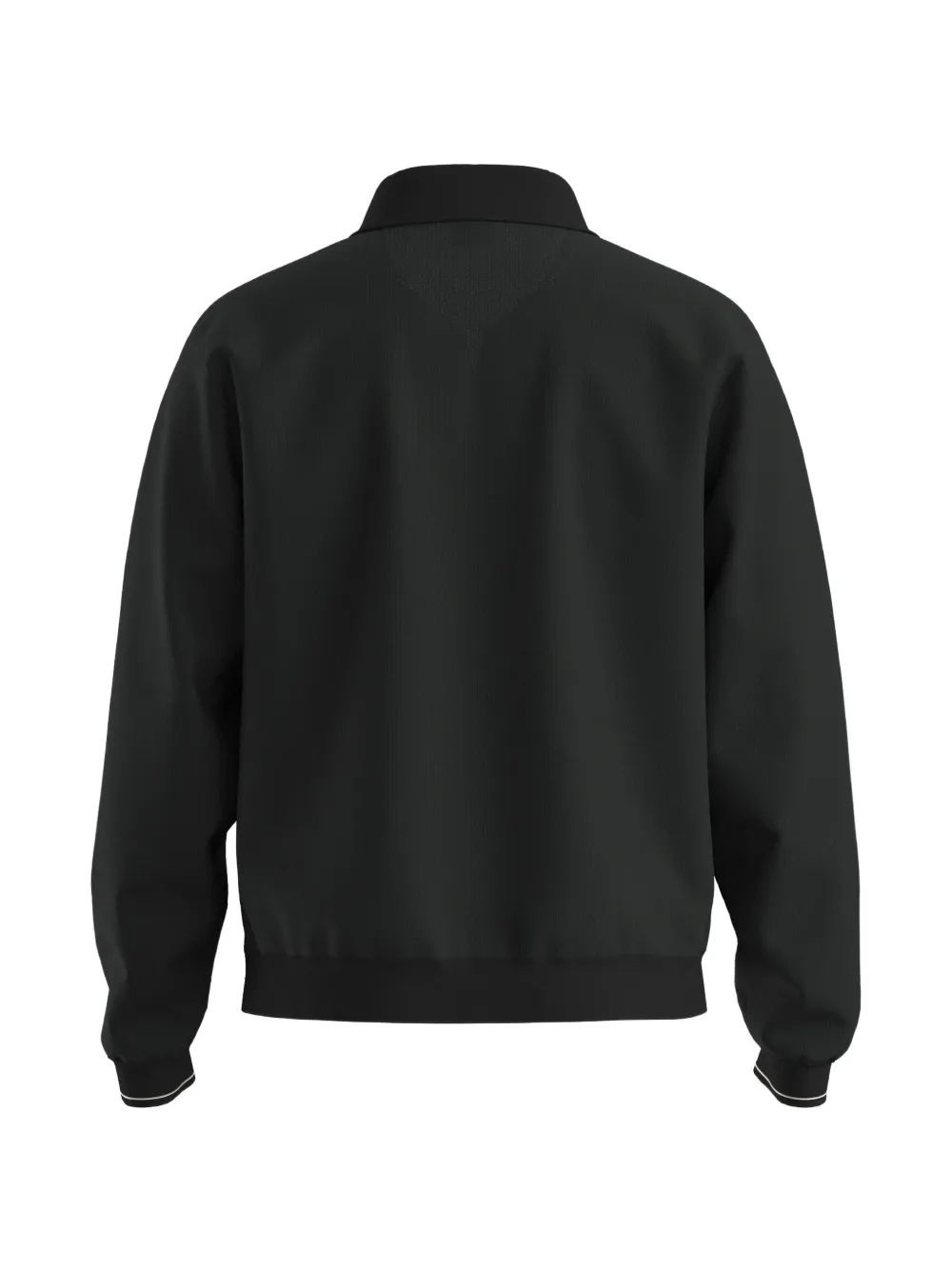 BOSS Sweater met rits Zwart