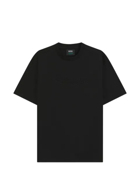 BOSS x Aston Martin logo-detail T-shirt