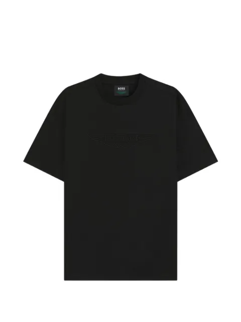 BOSS T-shirt in mercerized cotton