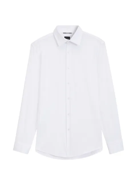 BOSS slim-fit shirt in Italian-made performance-stretch jersey