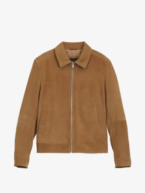 BOSS Wildlederjacke mit Reißverschluss