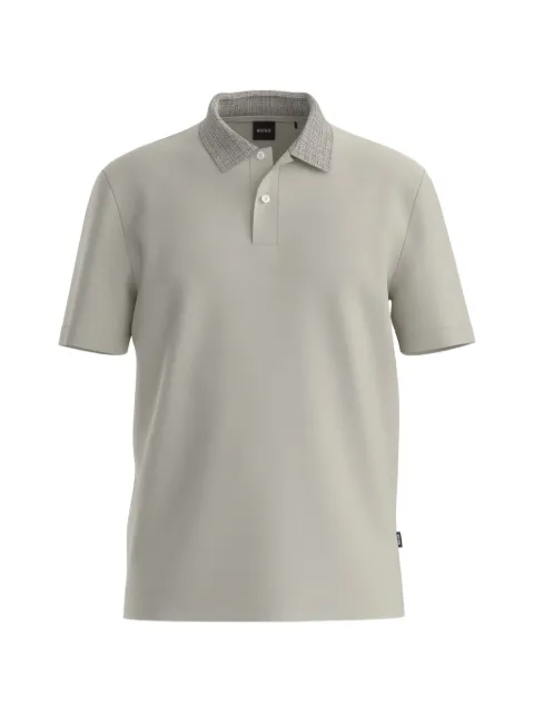 BOSS cotton polo shirt