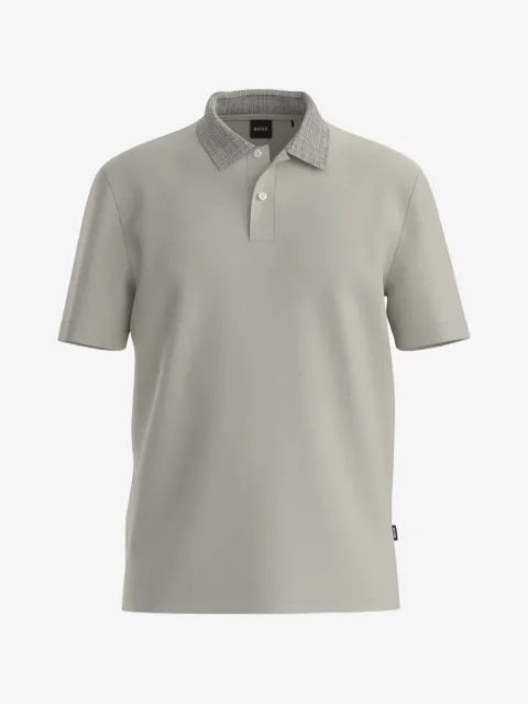 BOSS cotton polo shirt