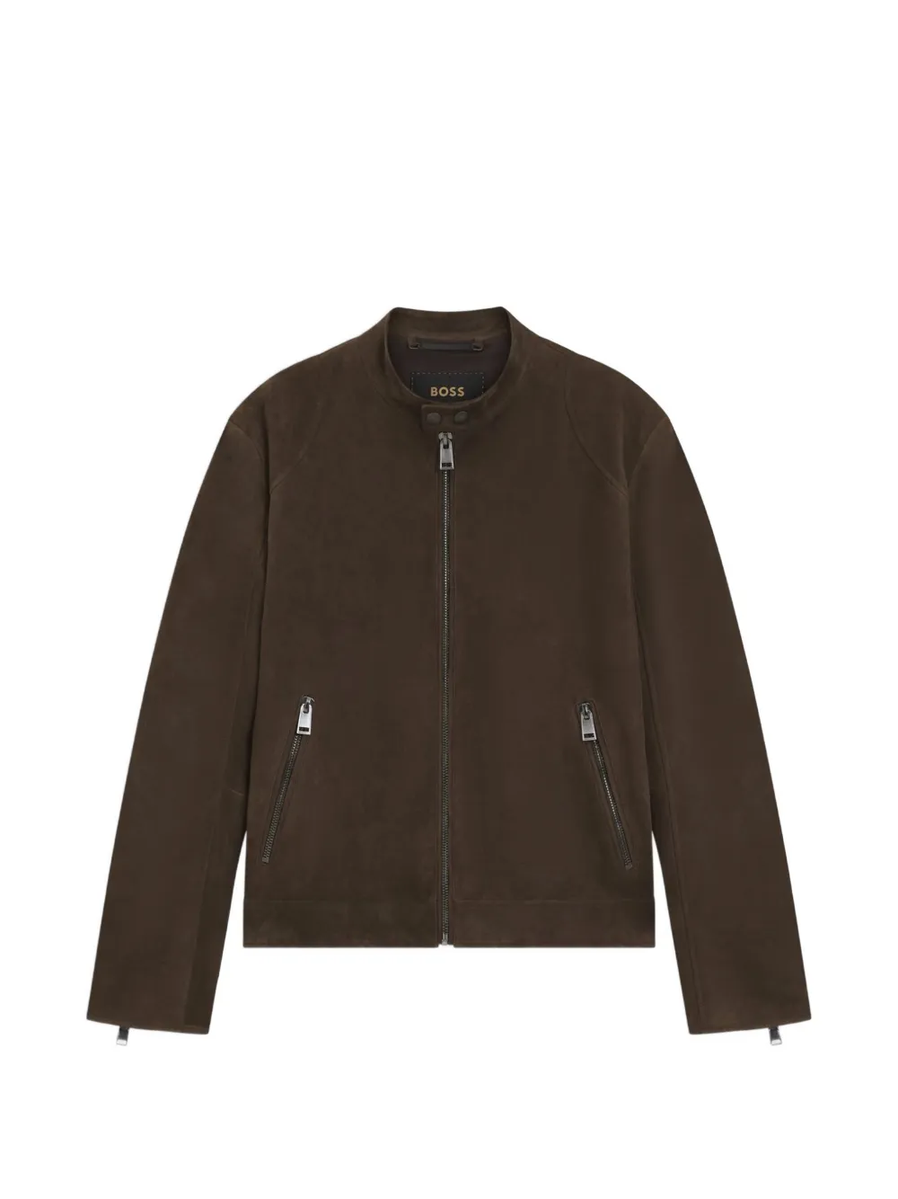 BOSS Jacke mit Reißverschluss - Braun