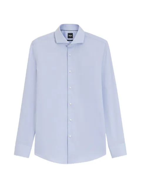 BOSS slim-fit cotton shirt