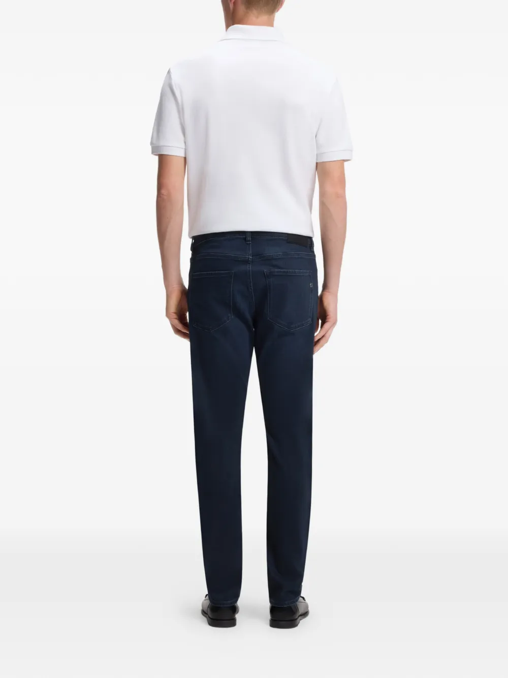 BOSS Slim-fit jeans Blauw