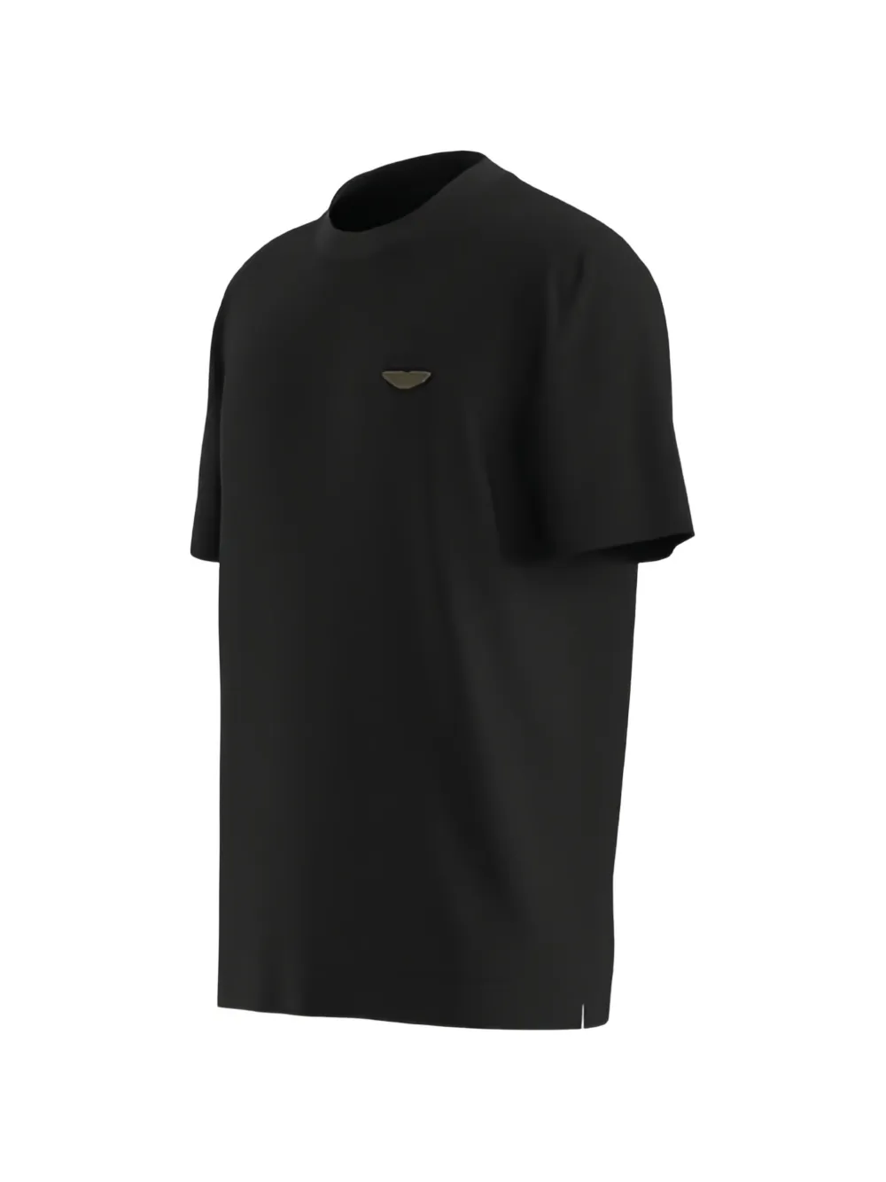 BOSS x Aston Martin T-hirt van gemerceriseerd katoenen jacquard Zwart