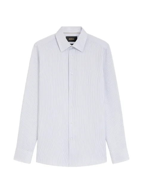 BOSS camisa slim con motivo de rayas