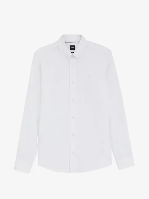 BOSS button-fastening shirt