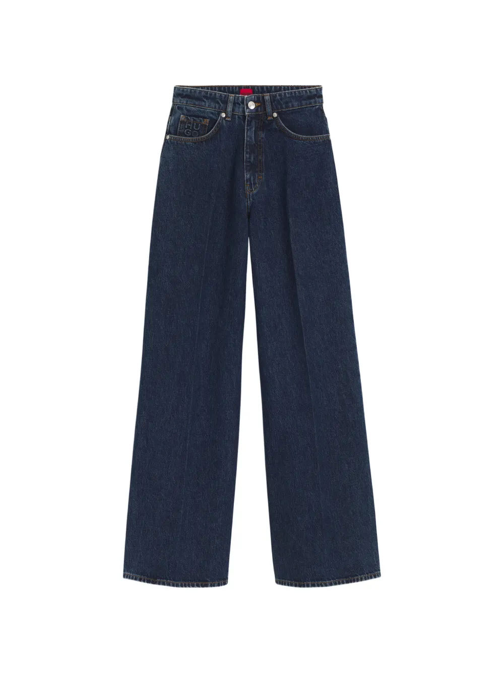 HUGO Jeans a gamba ampia - Blu