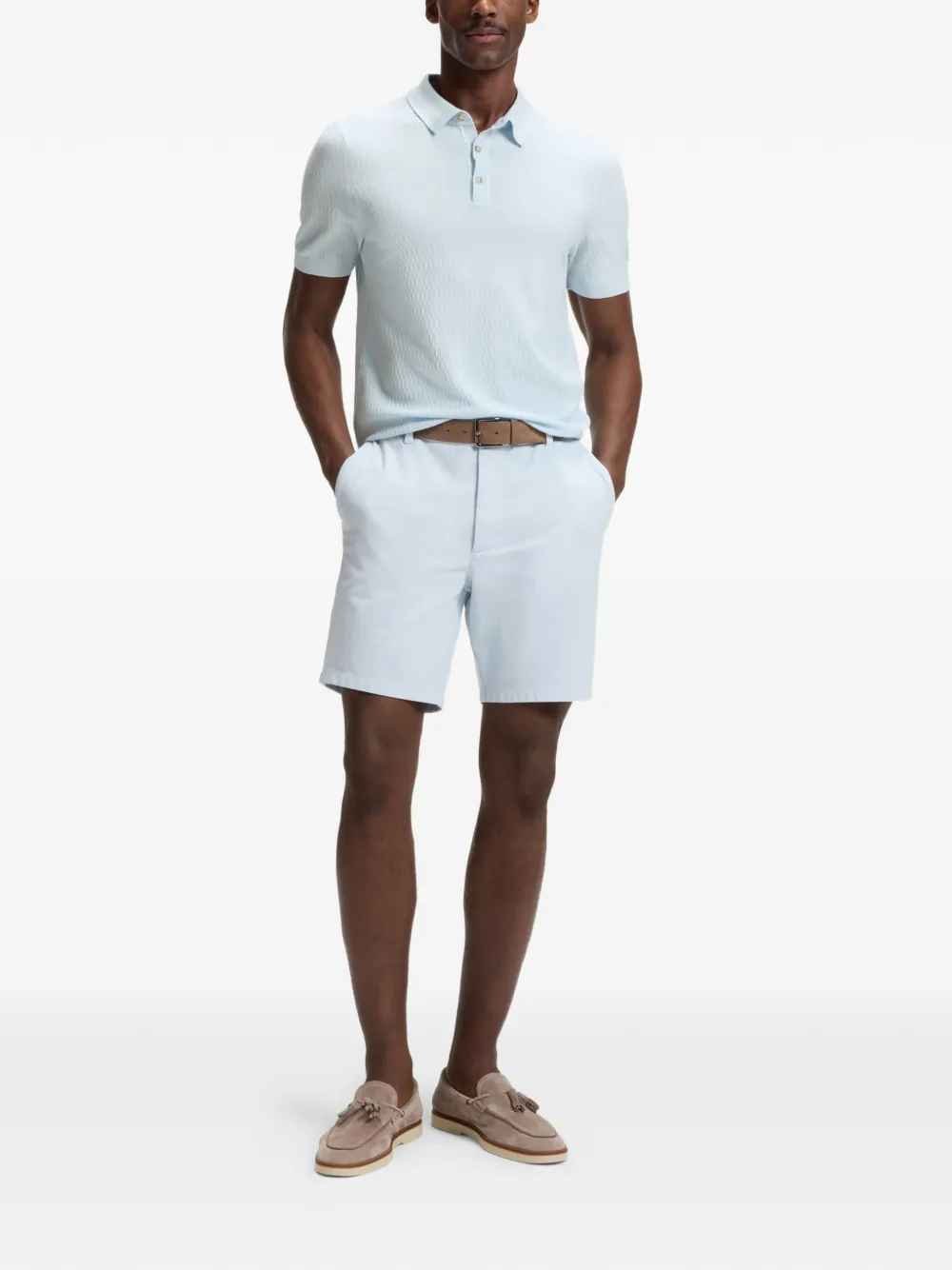 BOSS Poloshirt Blauw
