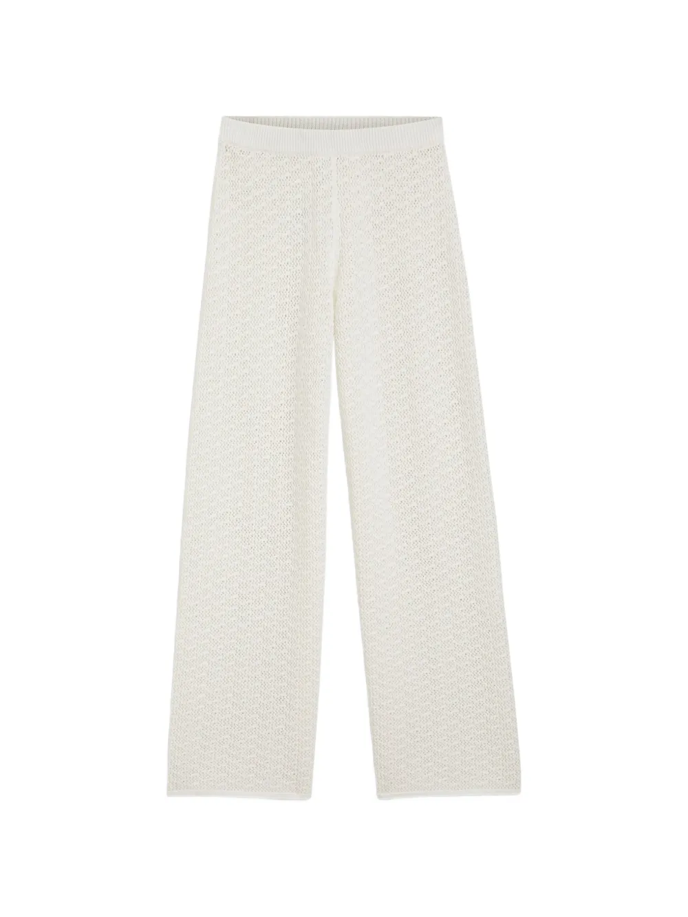 BOSS Gehaakte broek Beige