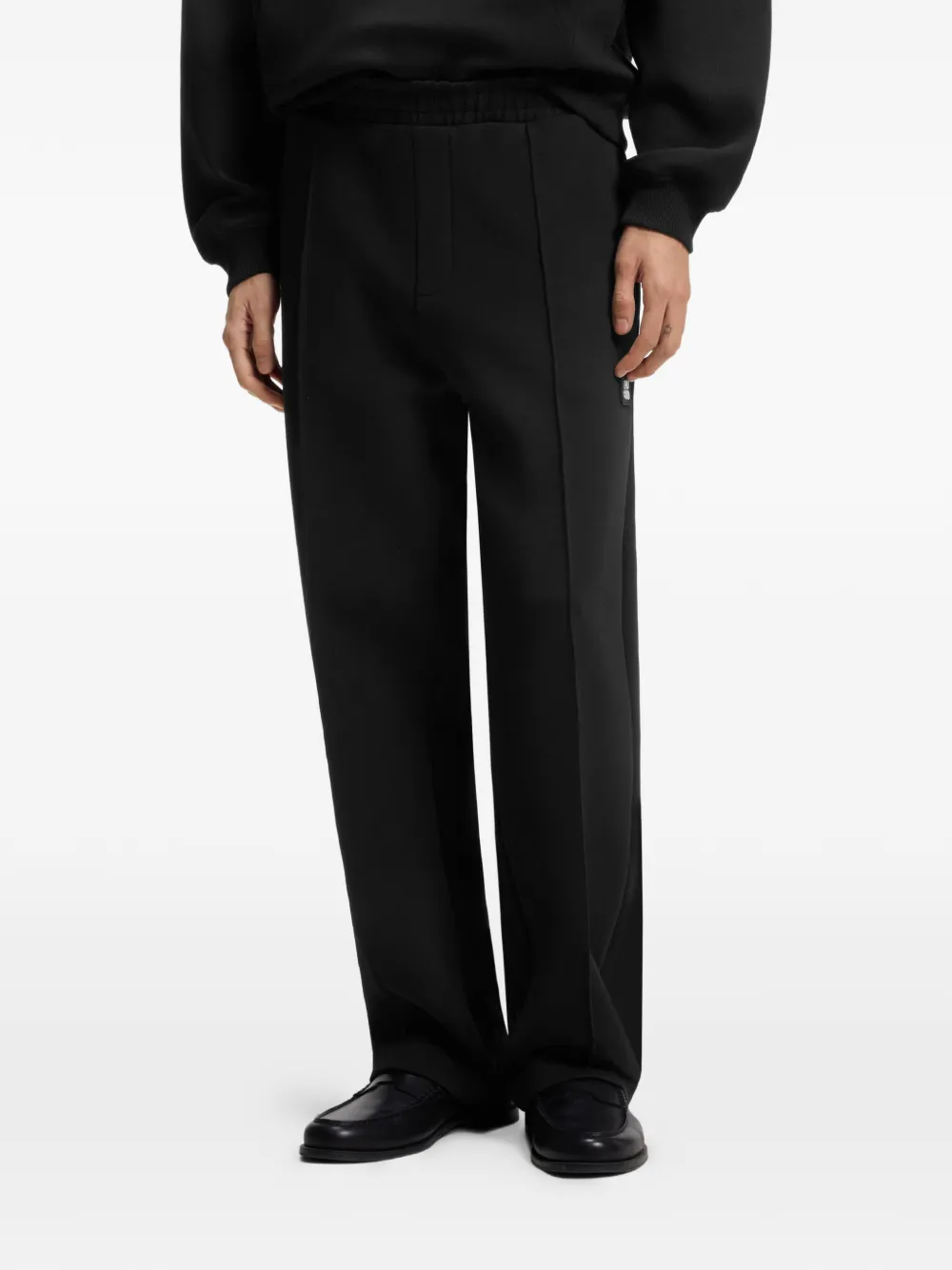HUGO Trainingsbroek met logopatch Zwart