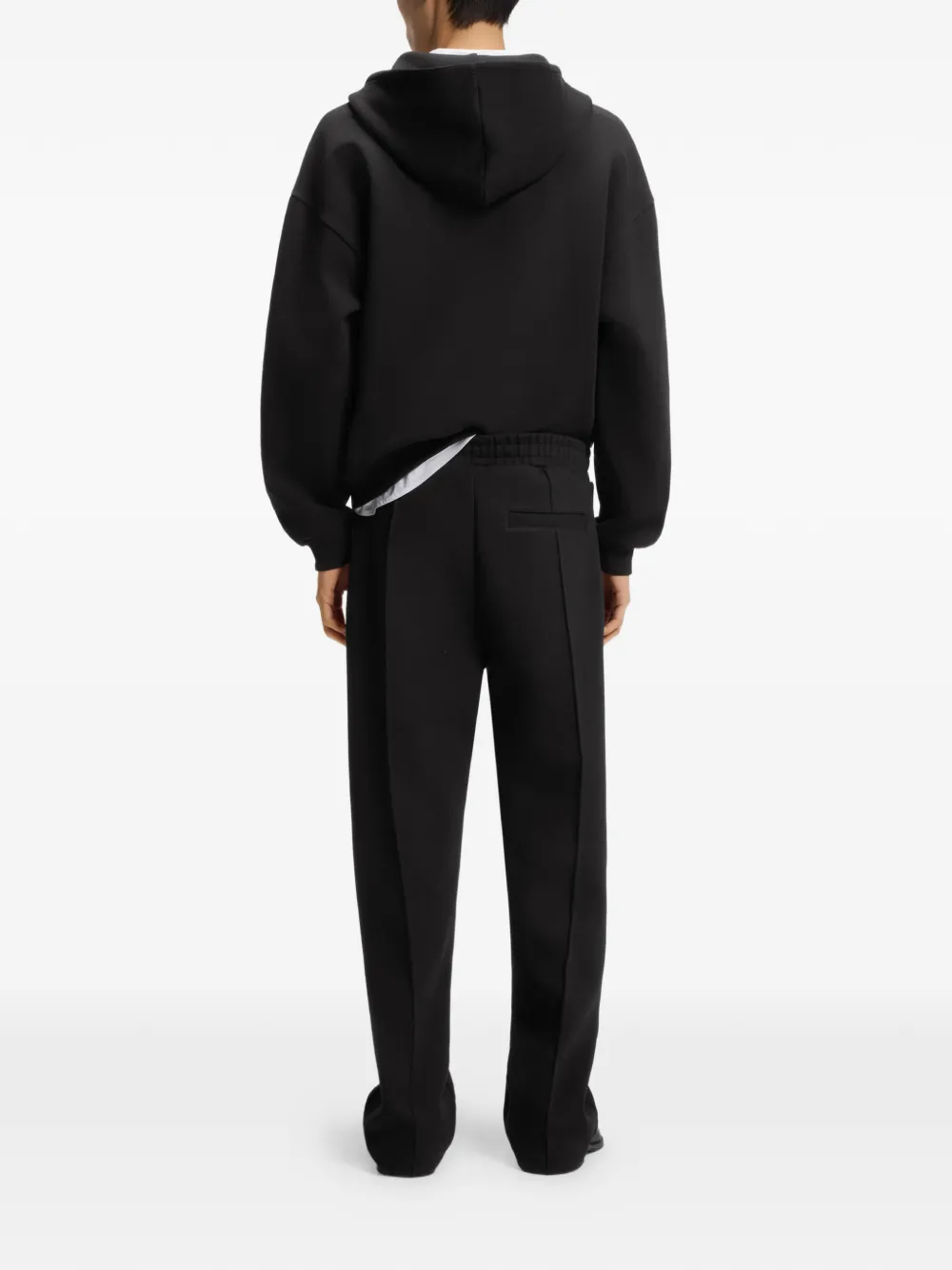 HUGO Trainingsbroek met logopatch Zwart