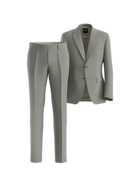BOSS Terno slim de lã virgem