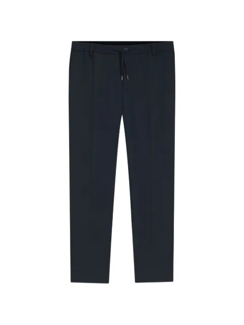 BOSS drawstring-waist stretch-twill chino pants
