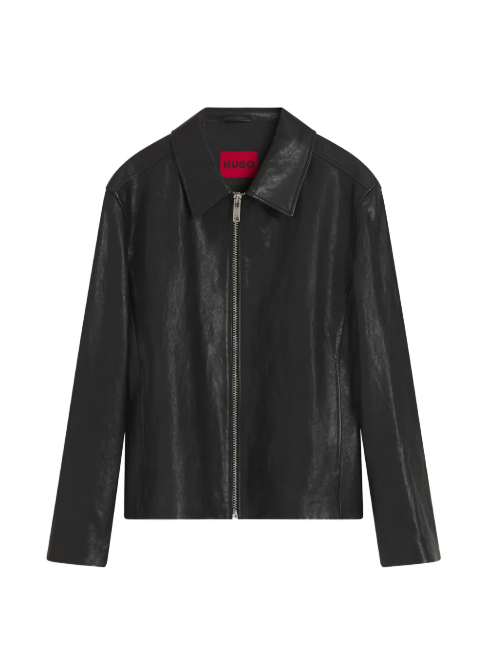 HUGO leather jacket | Black | Image 1