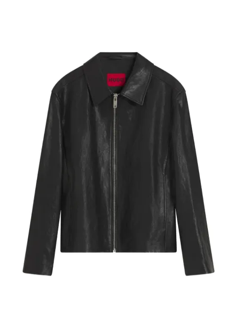 HUGO leather jacket