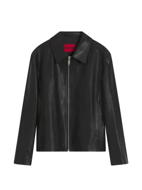 HUGO leather jacket