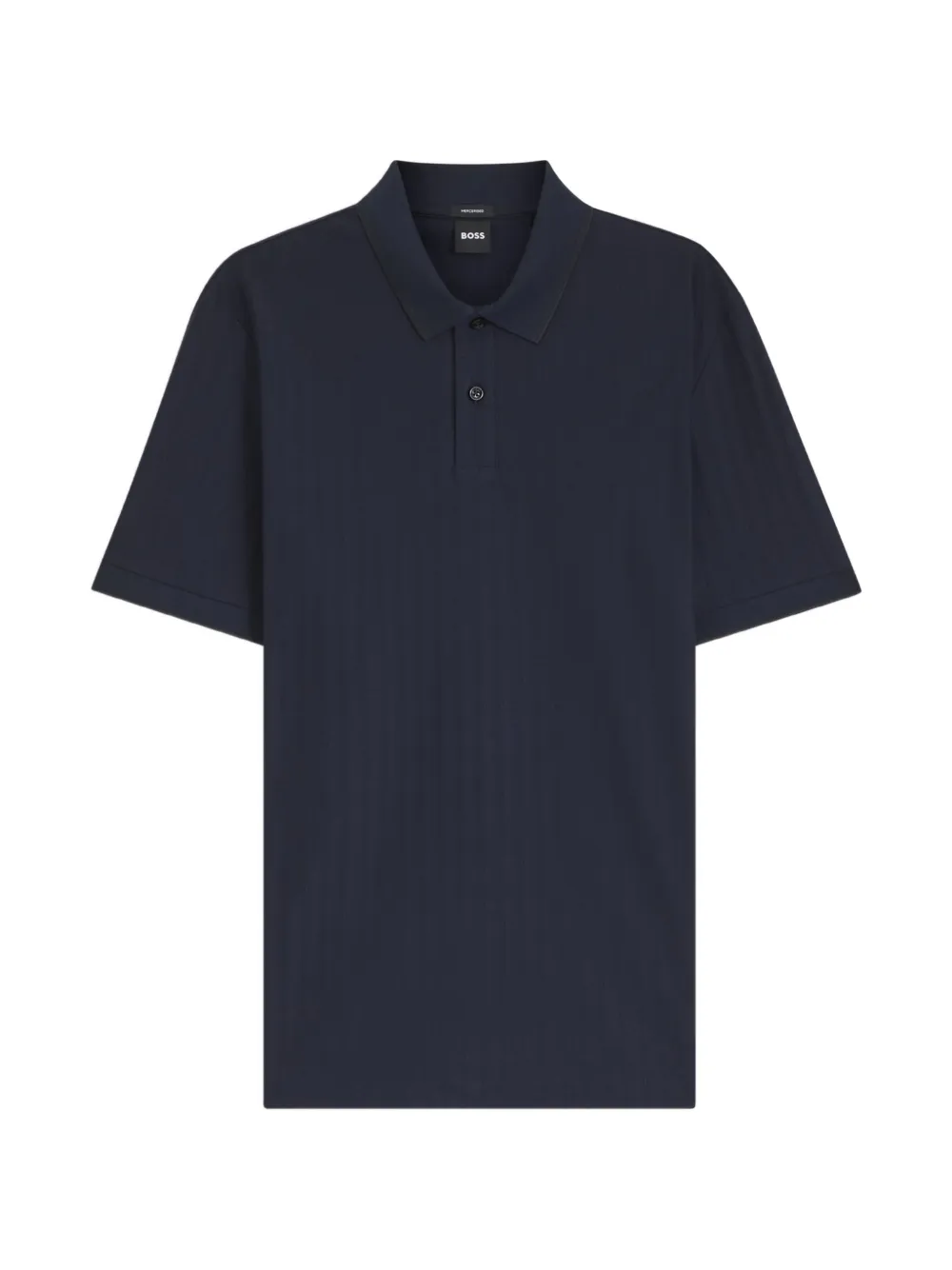 BOSS Polo a righe - Blu