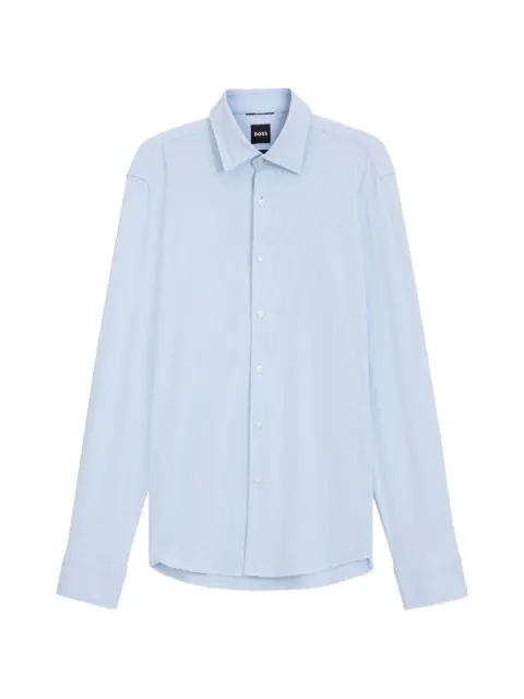 BOSS Hemdkleid aus Stretch-Jersey