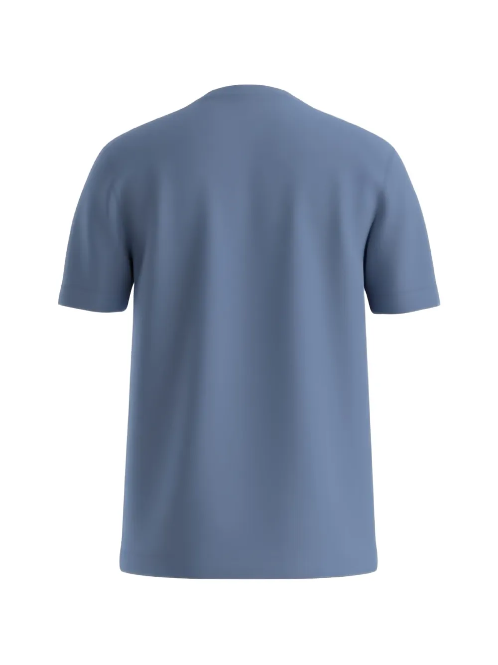 BOSS T-shirt met logodetail Blauw