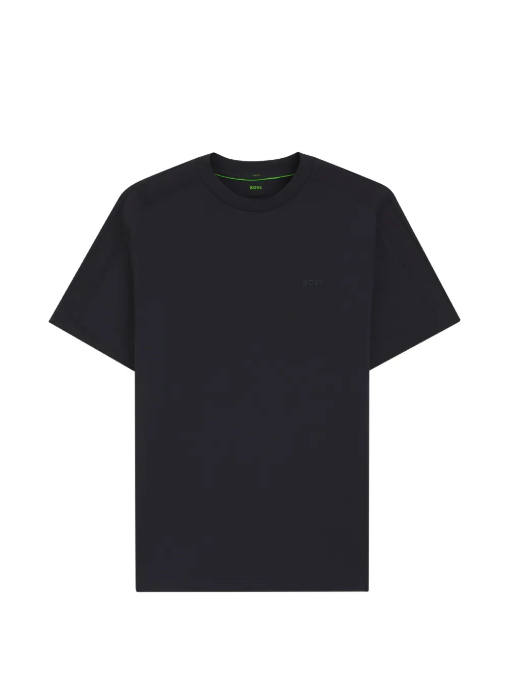 BOSS T-shirt con effetto jacquard - Nero