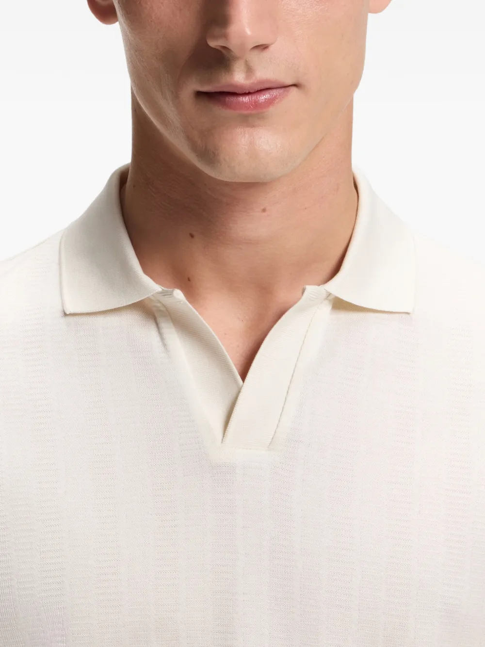 BOSS T-shirt met korte mouwen Beige