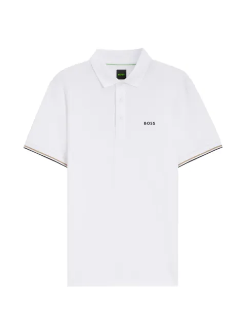 BOSS logo-detail polo shirt