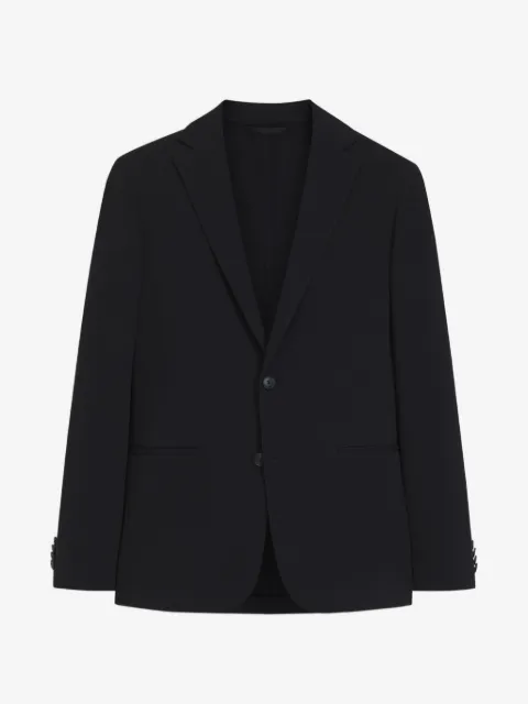 BOSS blazer à revers crantés