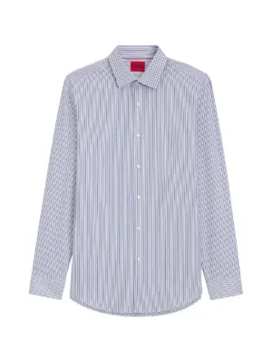 Diesel ストライプ シャツ | ブルー | FARFETCH JP